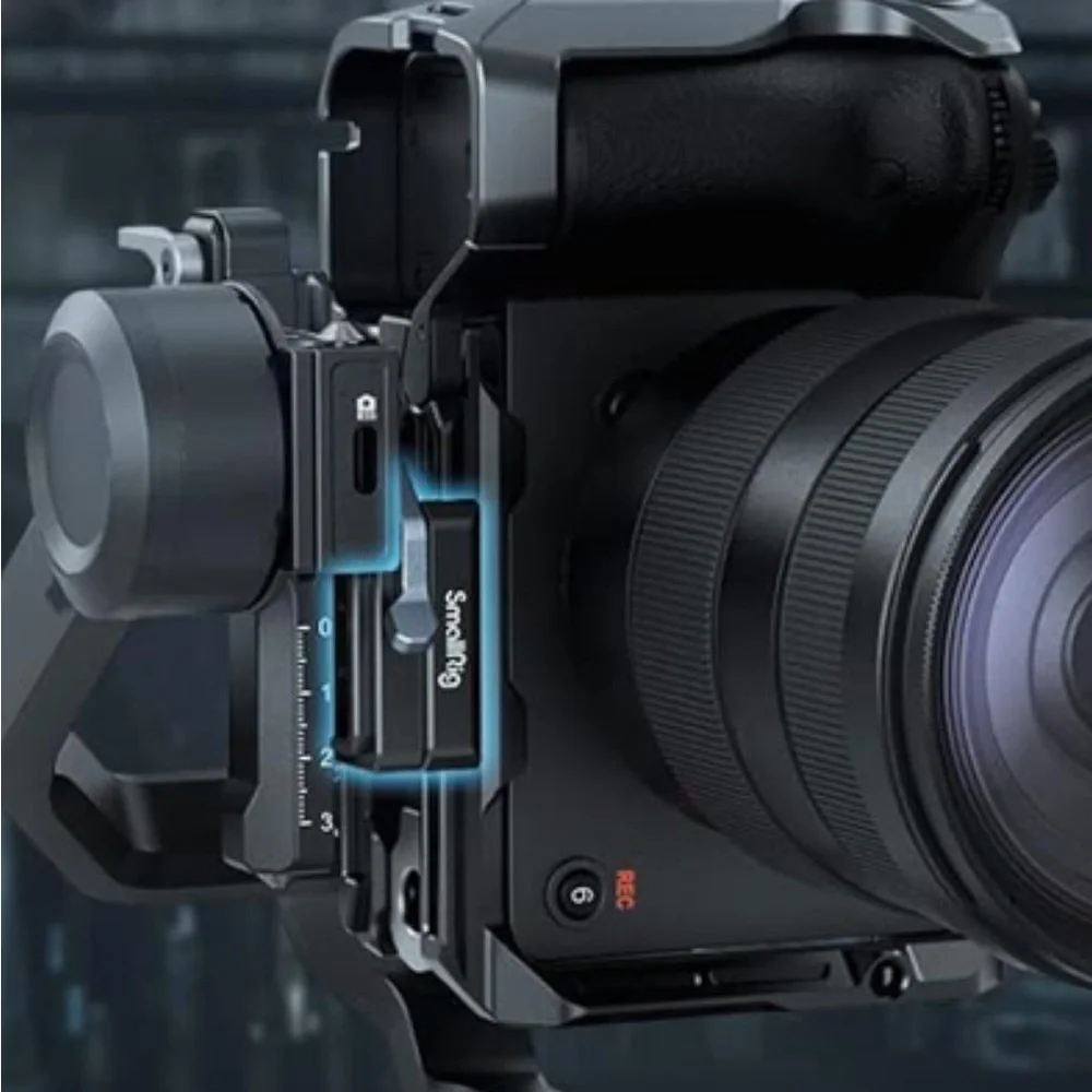 Black and Silver Camera Tripod Mount Adapter